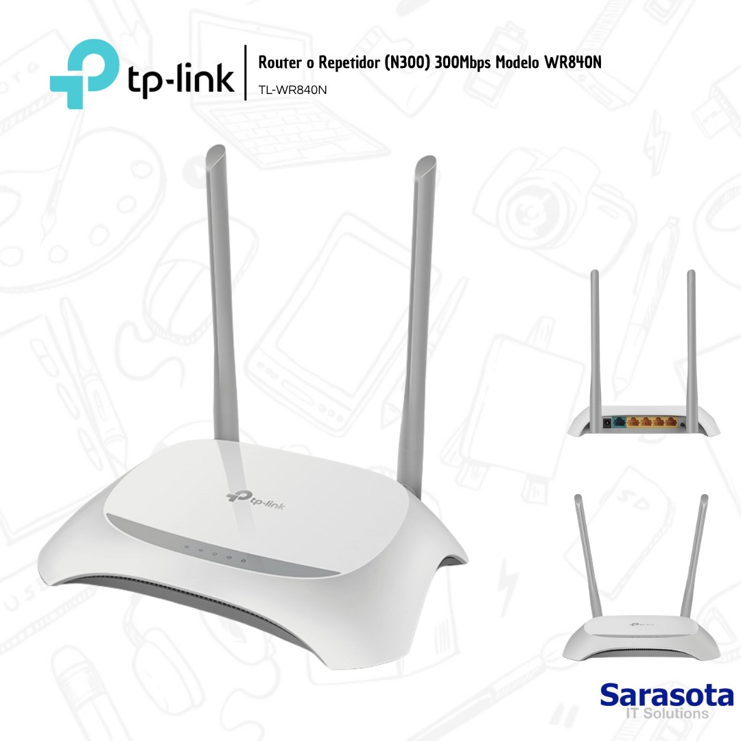 accesorios para electronica -  TP-Link Router o repetidor WR840N 840N 1