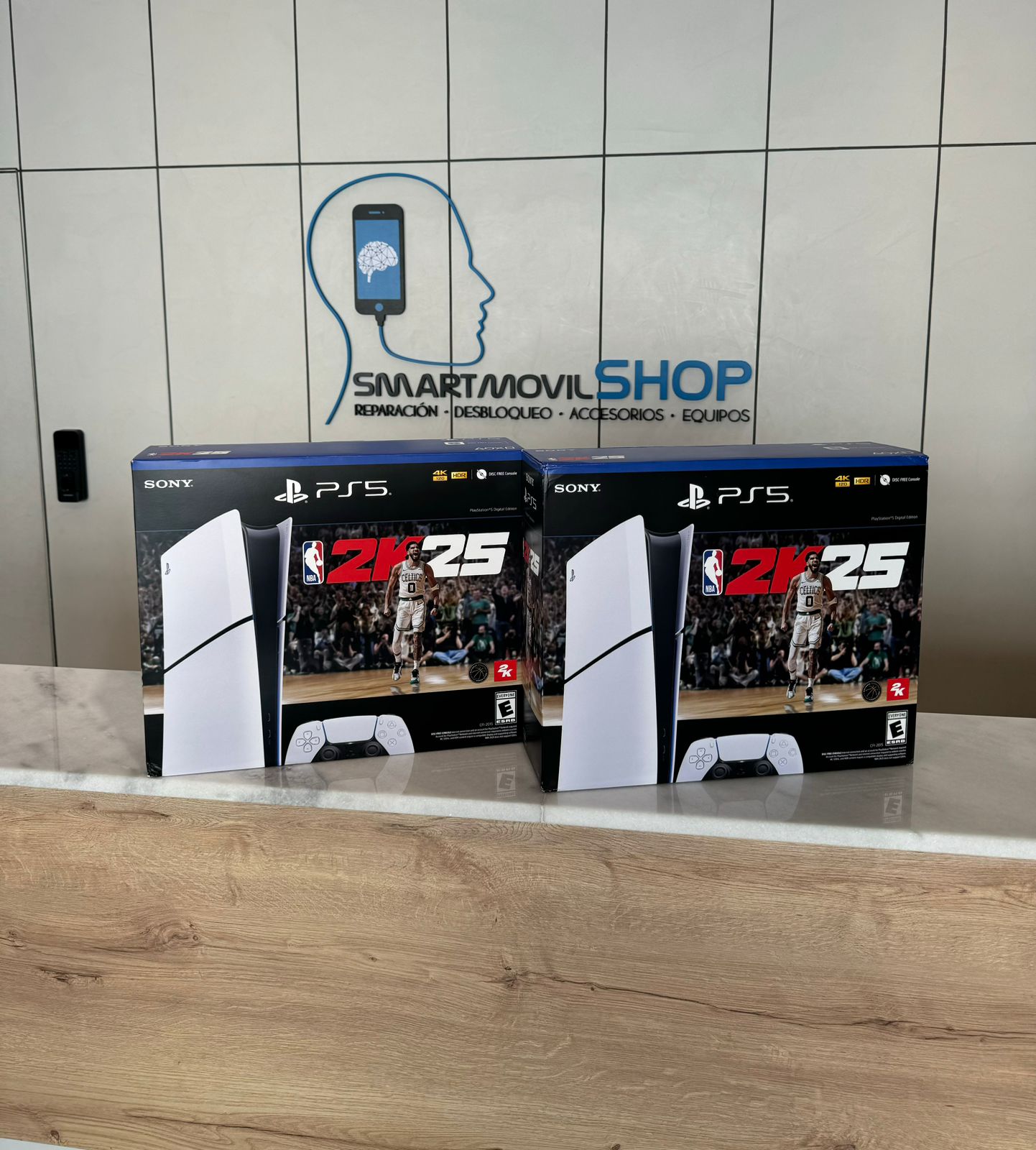 consolas y videojuegos - PLAYSTATION 5 VERSION DIGITAL SLIM NBA 2025 NUEVO  0