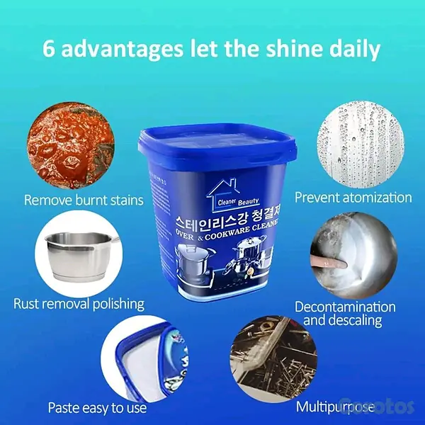 cocina - ✨🧽 QUITA ÓXIDO MULTIUSO PARA OLLAS Y ACERO INOXIDABLE 🧽✨ 6