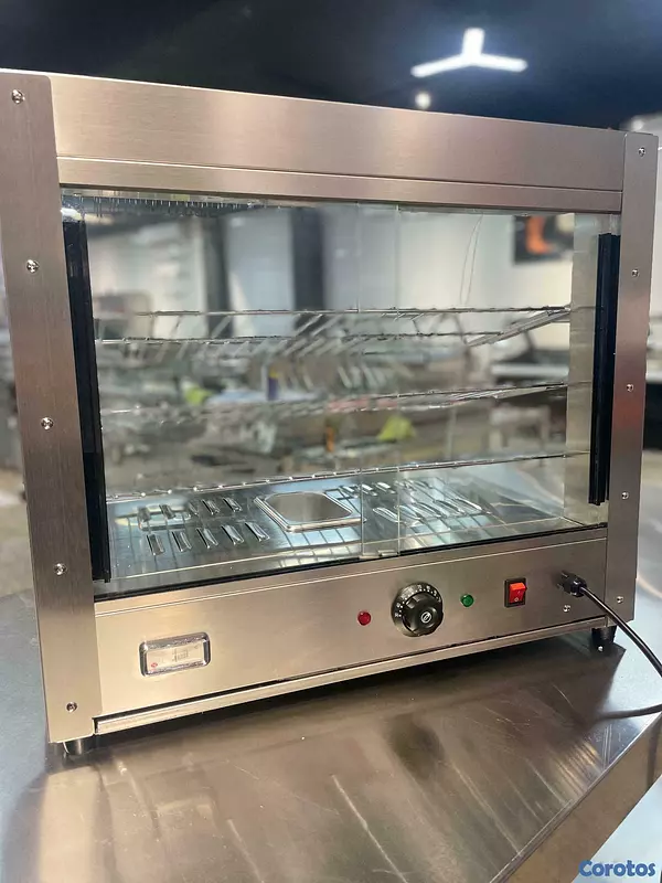 equipos profesionales - Vitrina exhibidora caliente 26 pulgadas aniquelada 4