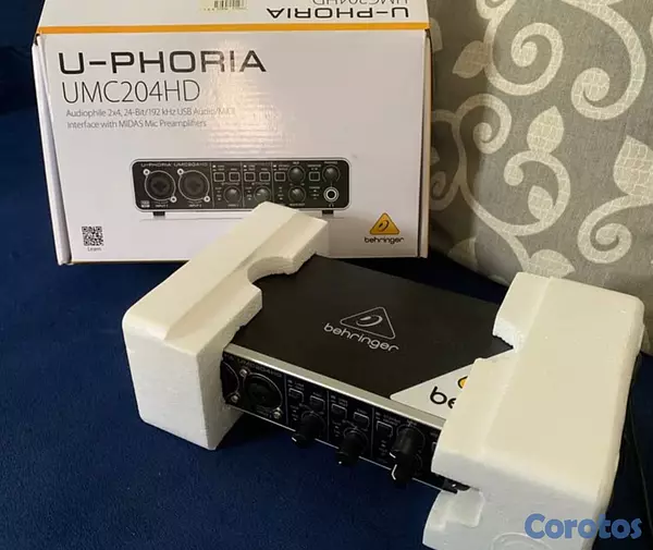 instrumentos musicales - Interfaz BEHRINGER U-PHORIA UMC204HD 3