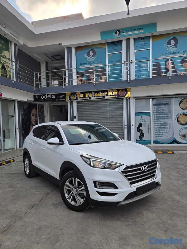 jeepetas y camionetas - HYUNDAI TUCSON 2020 BLANCO DIESEL 5