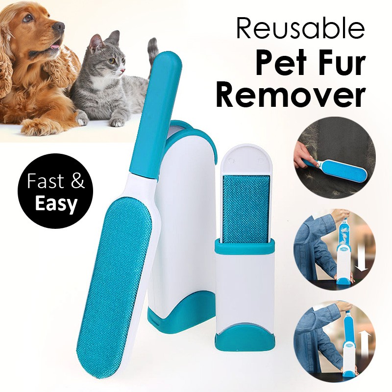 animales y mascotas - Cepillo para eliminar el pelo de mascotas, REMOVEDOR PELOS de perros gatos 4