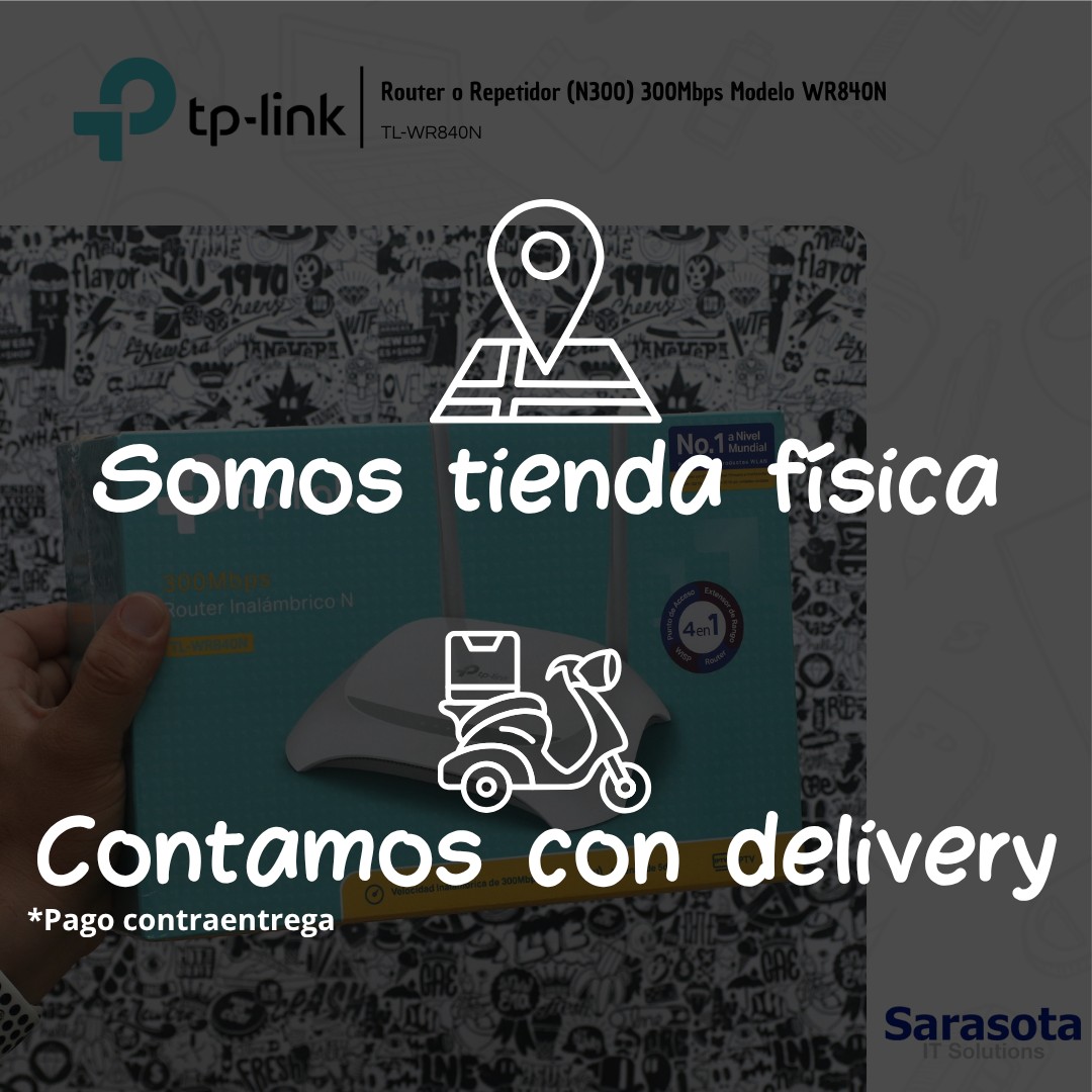accesorios para electronica -  TP-Link Router o repetidor WR840N 840N 2