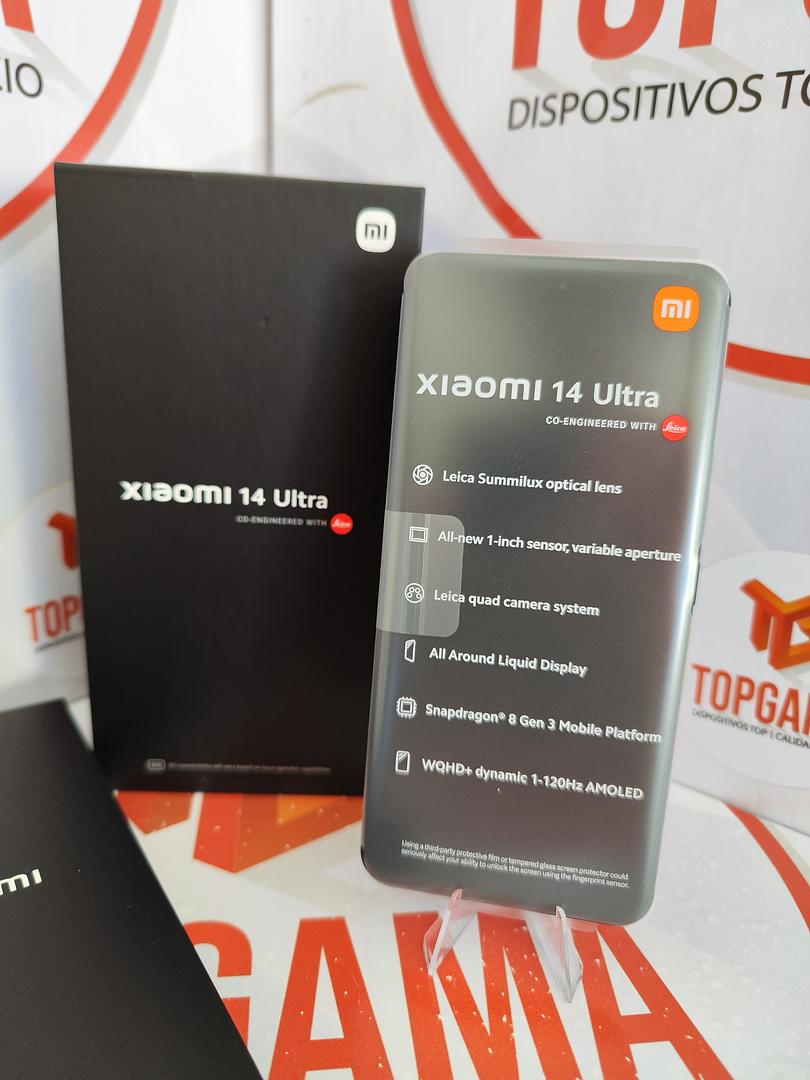 celulares y tabletas - XIAOMI 14 ULTRA 5G, 16GB RAM 512GB ROM  8