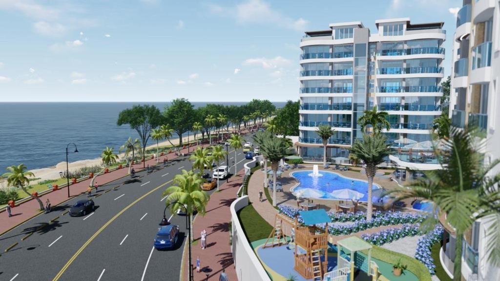 apartamentos - Torres de Apartamentos de Lujo en el Malecon, Puerto Plata  0