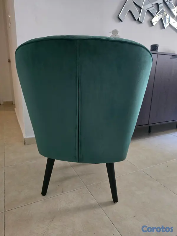 muebles y colchones - Butacas verdes  3
