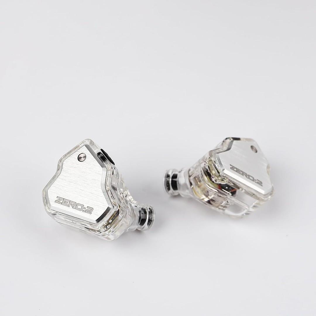 camaras y audio - 7hz x Crinacle Zero 2 Audífonos IEM 10mm DD Cable desmontable 2 pines 0.78mm  4