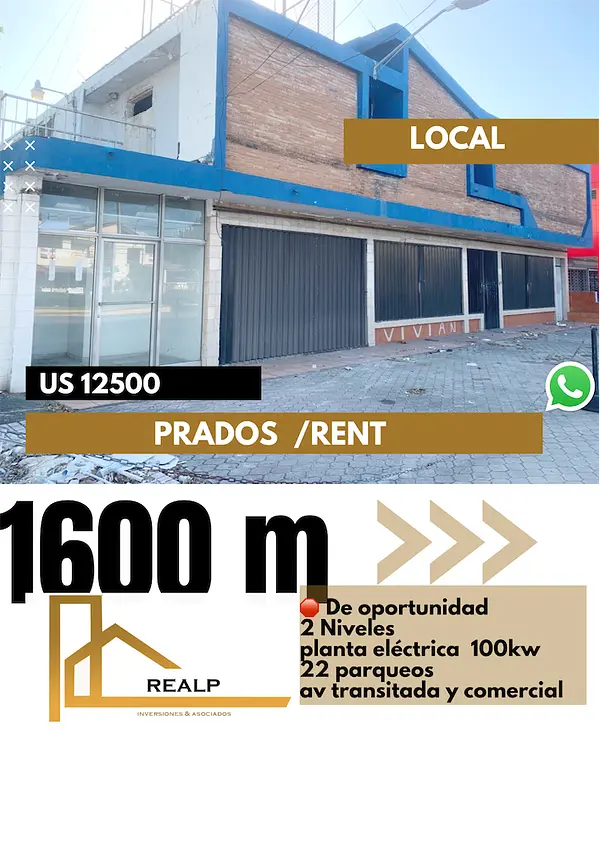 oficinas y locales comerciales - Local comercial céntrico en avenida 1