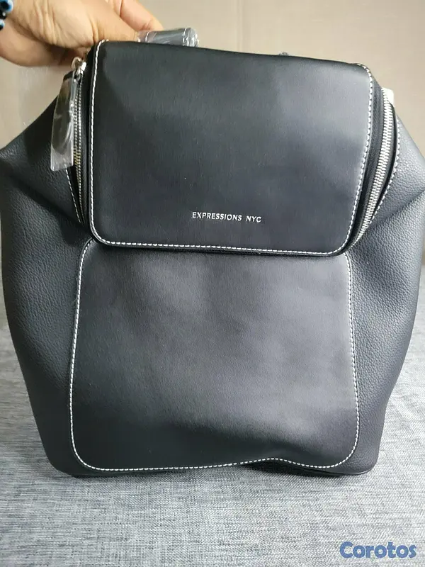 carteras y maletas - Mochila en piel 5 mil pesos  4