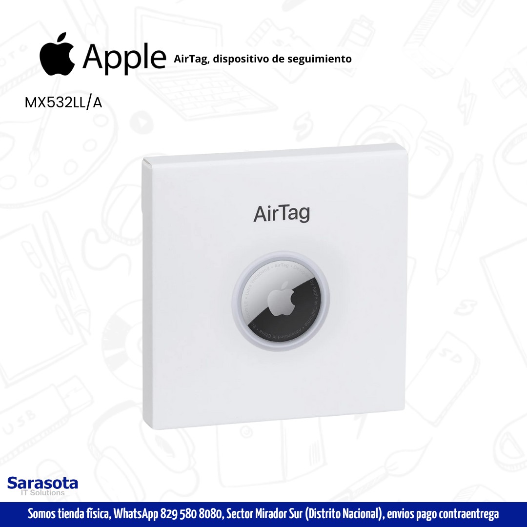 accesorios para electronica - AirTag dispositivo de seguimiento en RD$ 1.600 0