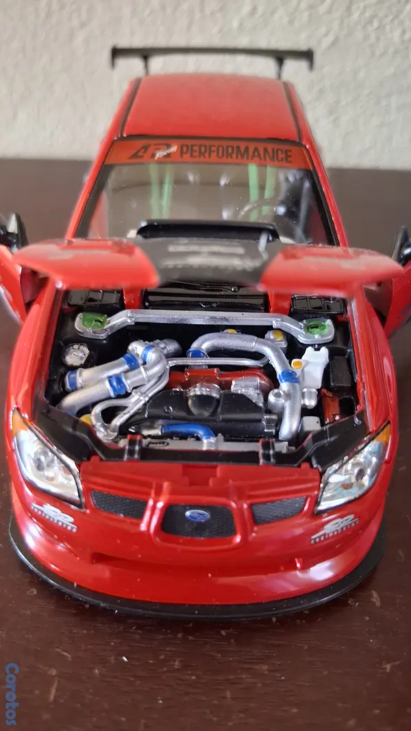 hobby y coleccion - Subaru Impreza wrx sti, escala 1.24  3