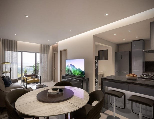 apartamentos - Proyecto en venta Punta Cana #23-3 tres dormitorios, balcón, seguridad, áreas S. 2