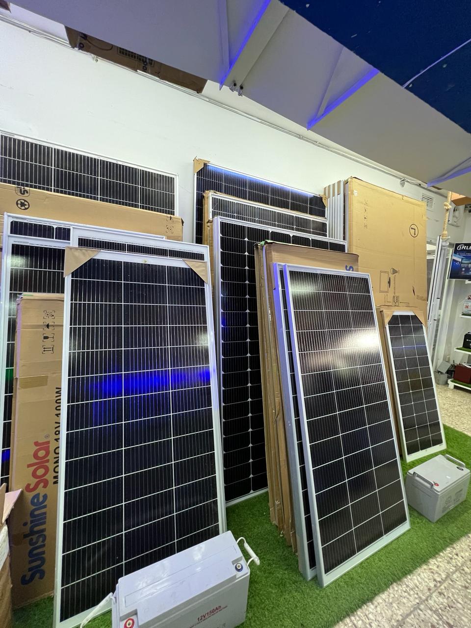 plantas e inversores - paneles solares disponibles desde 100 watts hasta 755 watts  0