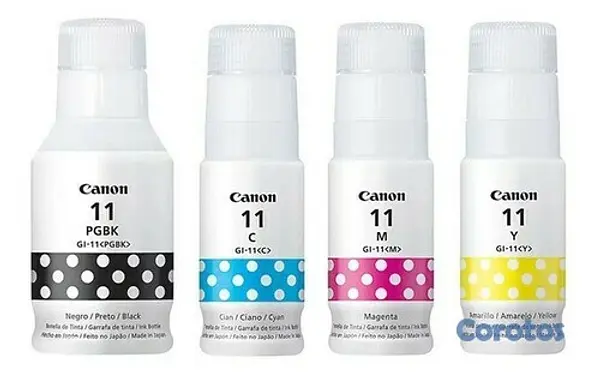 impresoras y scanners - BOTELLA DE TINTA CANON GI-11 ,EN TODOS LOS COLORES 70ML 2