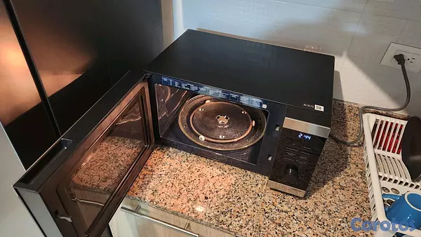 electrodomesticos - Microondas Samsung, 1.1 P.c., De Mesa, 1,000W 3