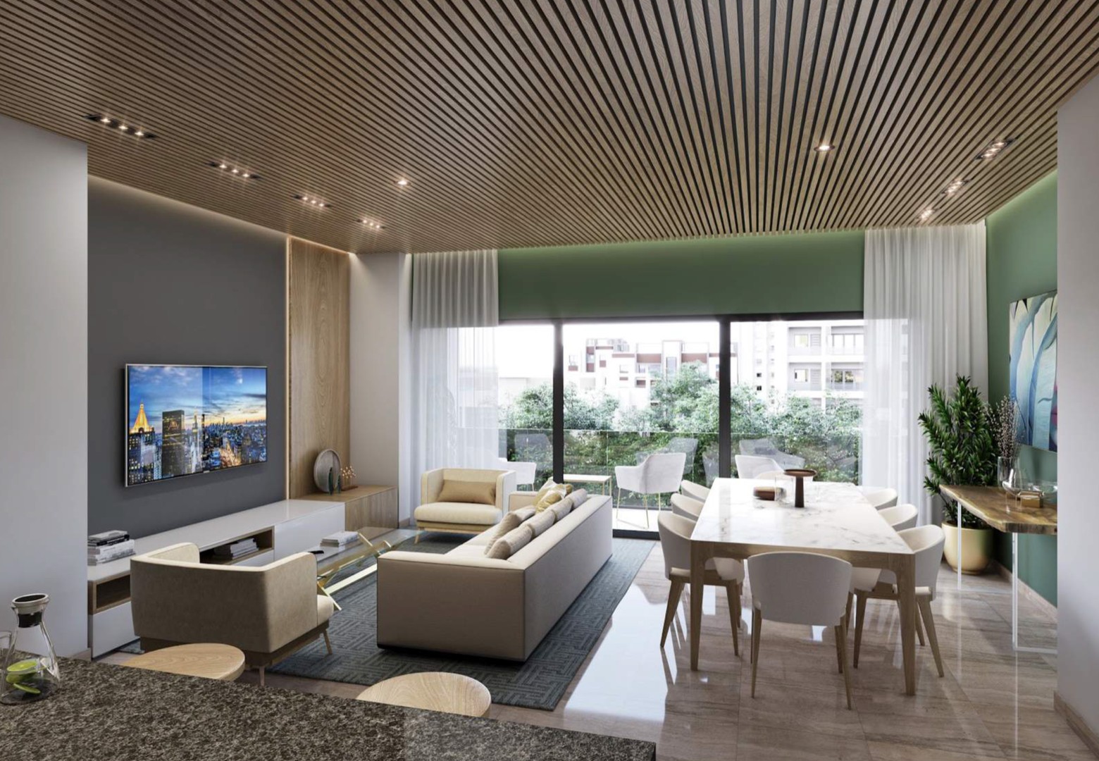 apartamentos - Apartamento en construcción proyecto de 1, 2, 3 habitaciones Serralles 0