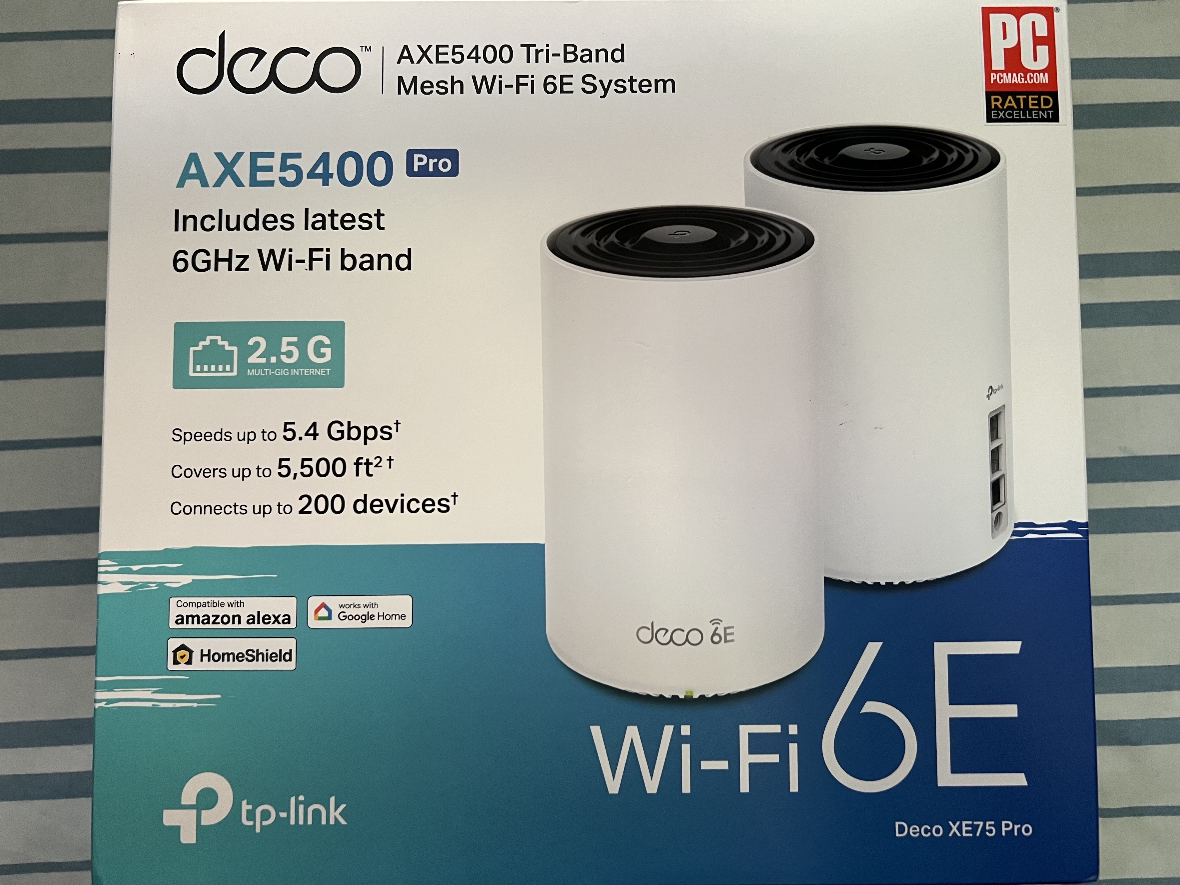 otros electronicos - TP-Link Deco XE75 Pro AXE5400 WiFi 6E Mesh Routers (Repetidores en Malla)