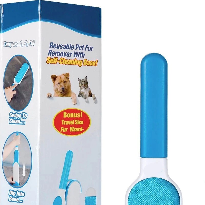 animales y mascotas - Cepillo para eliminar el pelo de mascotas, REMOVEDOR PELOS de perros gatos 5