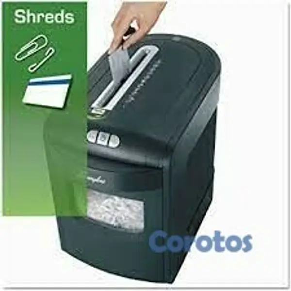 otros electronicos - Trituradora sin atascos de corte transversal Swingline,10 hojas EX10-06  3