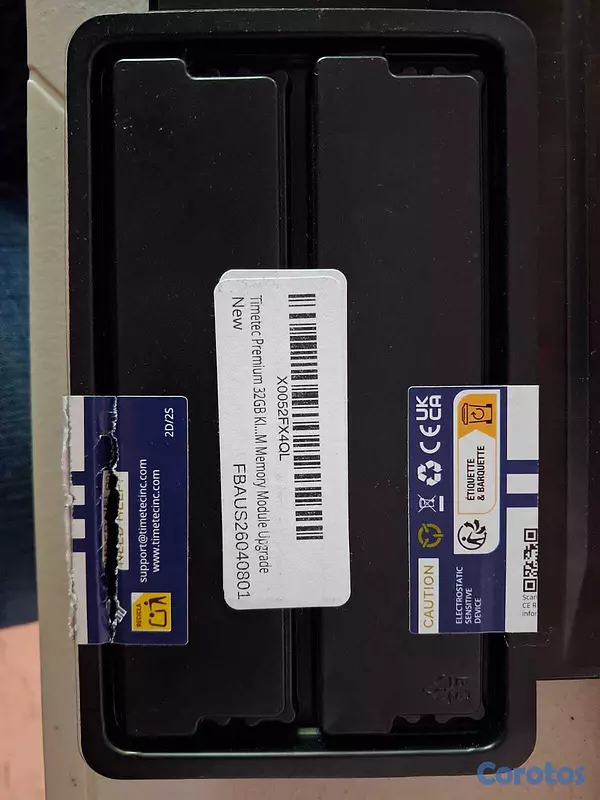 computadoras y laptops - Kit de Memoria RAM 32GB DDR4 1