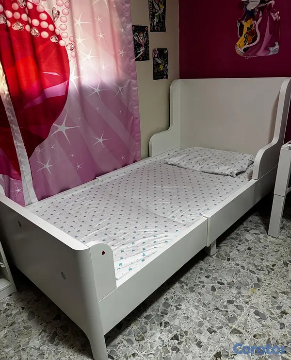 muebles y colchones - Cama de Niños Extraible Como Nueva  3