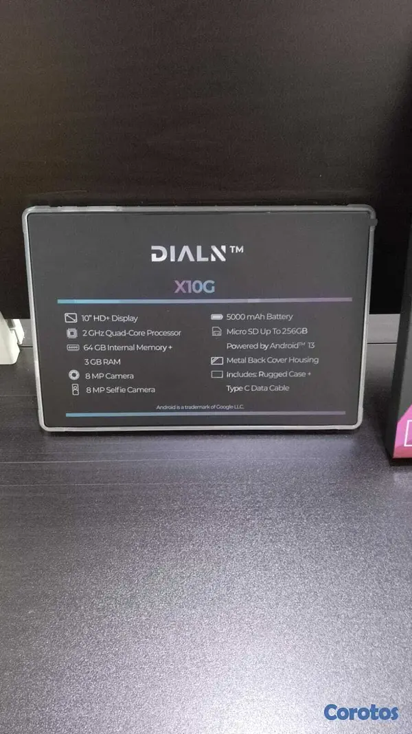 celulares y tabletas - TABLET DIALN TM-X10G 10" 3