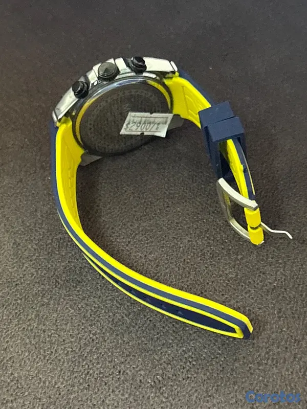 otros electronicos - Reloj amarillo azul 2
