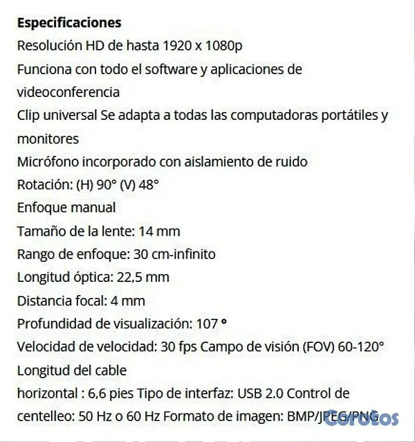 camaras y audio - Webcam Full HD 1080P Argom + TRÍPODE Y MICRÓFONO 8