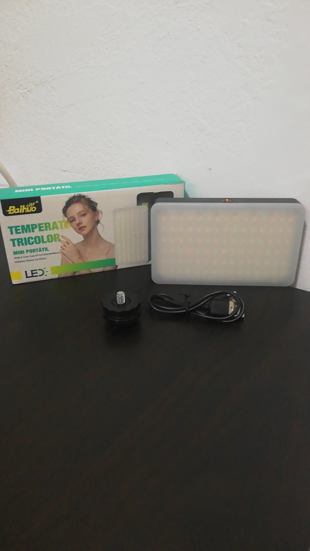 accesorios para electronica - MINI LUZ LED CUADRADA PORTÁTIL MY-7428  0