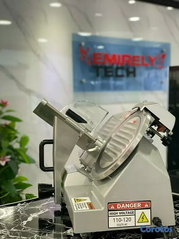 equipos profesionales - Rebanadora cortadora de 12 pulgadas de embutidos y quesos 2