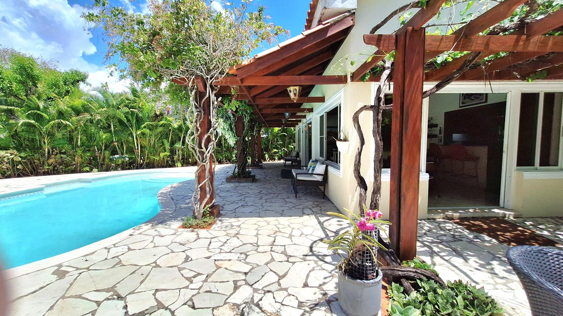 casas vacacionales y villas - Villa en Metro Country Club Amueblada  4
