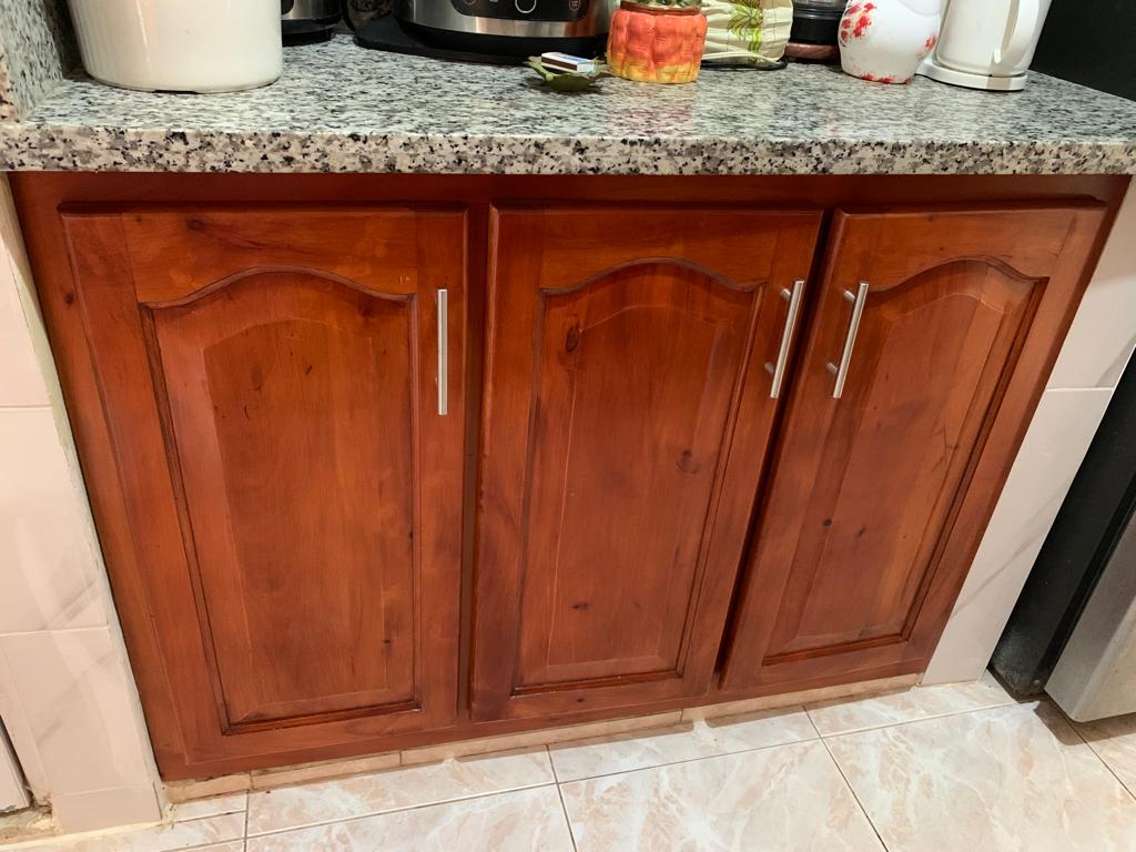 muebles y colchones - Frente de gabinetes en madera para cocina  0