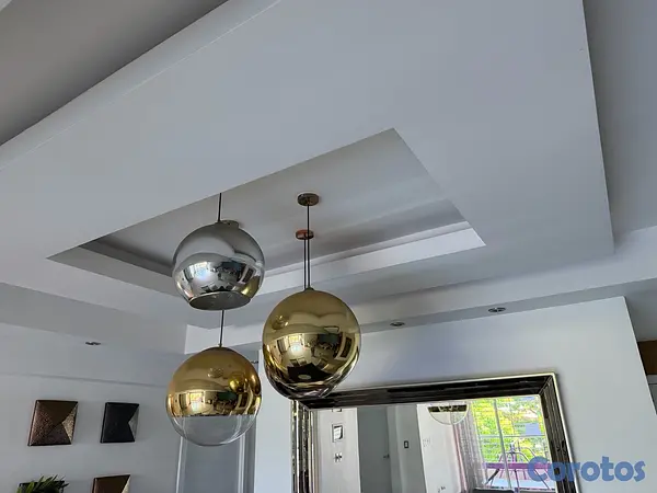 decoración y accesorios - comedor, sillas, lamparas, credenza y espejo 5