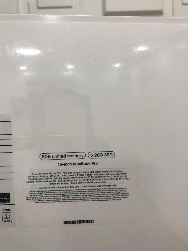 celulares y tabletas - MacBook Pro M2 2022 256gb 2