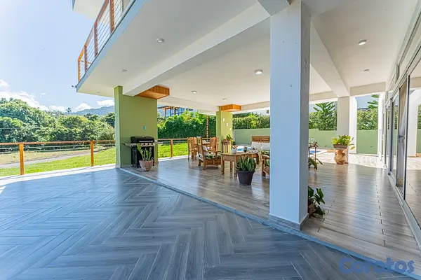casas vacacionales y villas - Villa de lujo en jarabacoa proyecto cerrado cerca  10