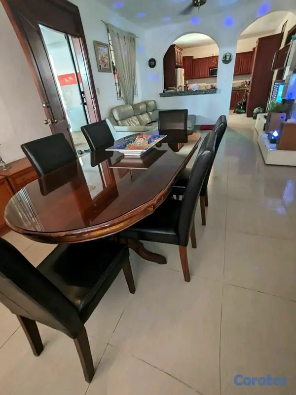 decoración y accesorios - mesa de comedor 6 sillas 13