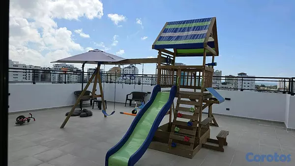 apartamentos - BELLA VISTA, LUJOSA TORRE A ESTRENAR 180 MTS, COMODIDAD SEGURIDAD , AREA SOCIAL 2