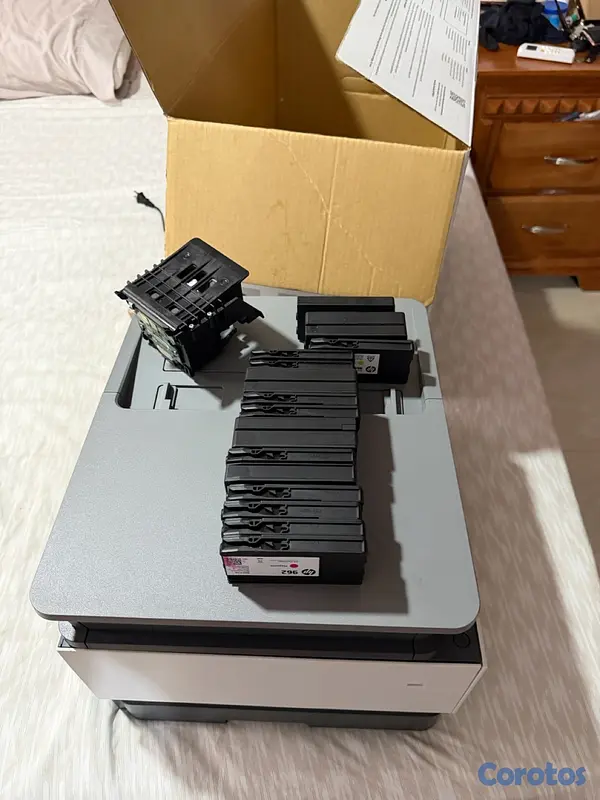 impresoras y scanners - Impresora HP OfficeJet Pro 9010 como nueva  3