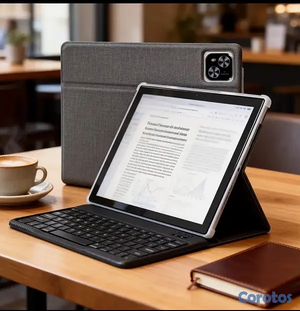 celulares y tabletas - Tablet tipo laptop con accesorios. 10.1 pulgadas, 128gb ROM 12gb RAM. 5G 6