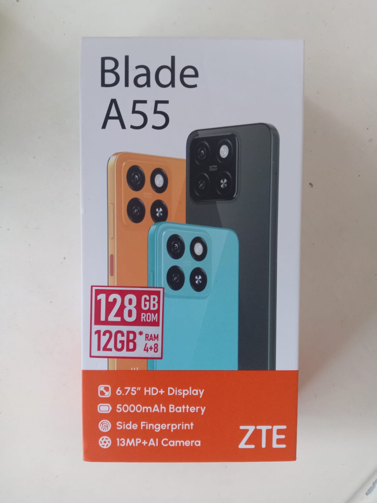 celulares y tabletas - ZTE Blade A55 NUEVO 128GB (NEGOCIABLE) 2