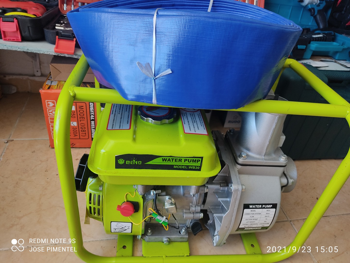 equipos profesionales - Motobomba De 3 pulgadas  0