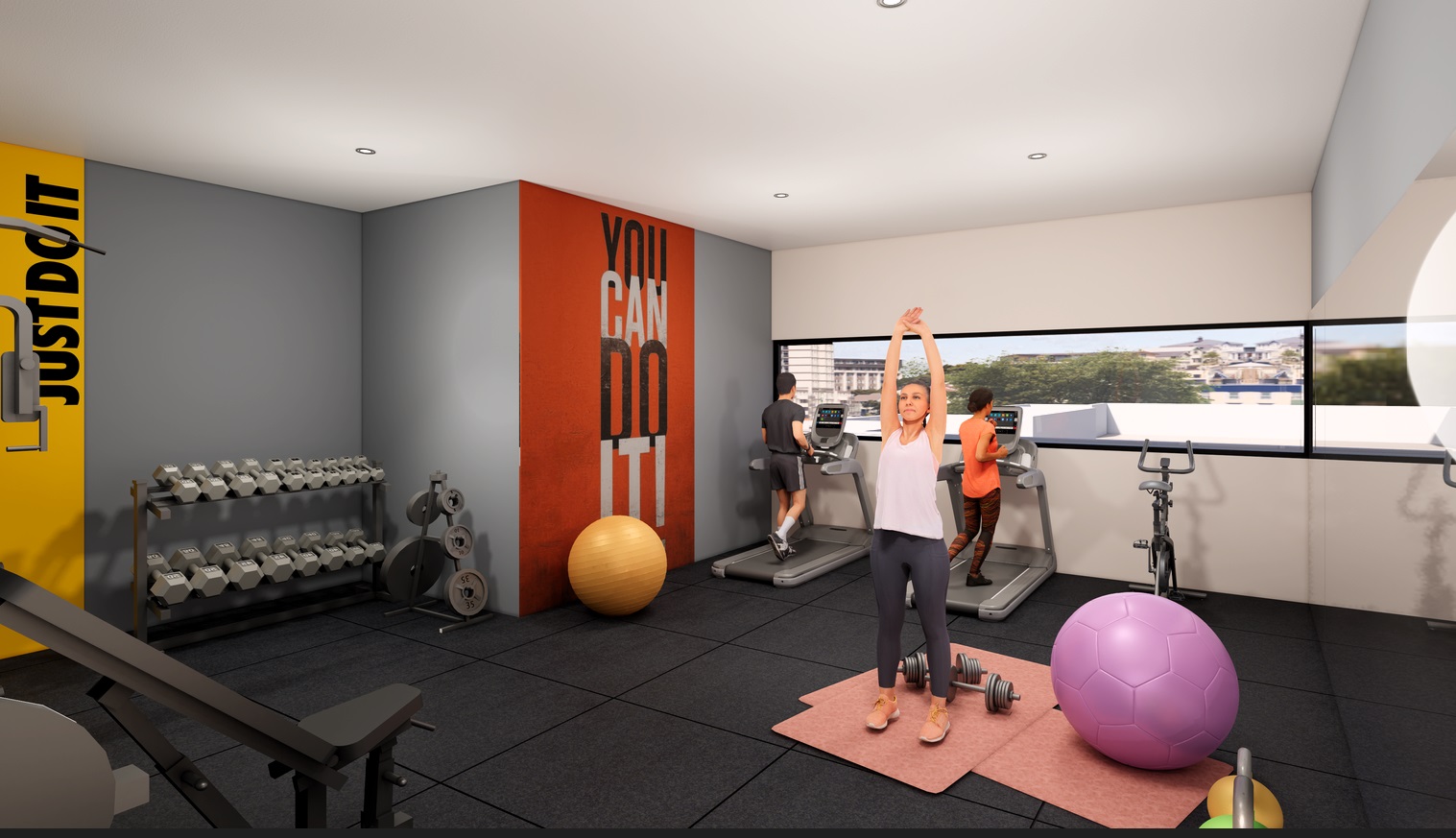 apartamentos - Venta Proyecto apartamento n Almeda, ascensor, GYM 3