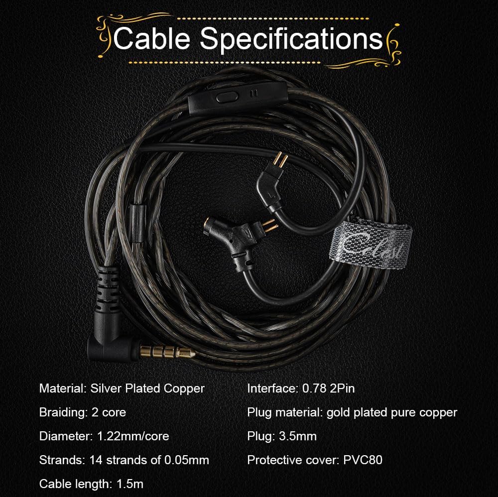 camaras y audio - Kinera Celest Wyvern Pro IEMs para gamers con Mic 3