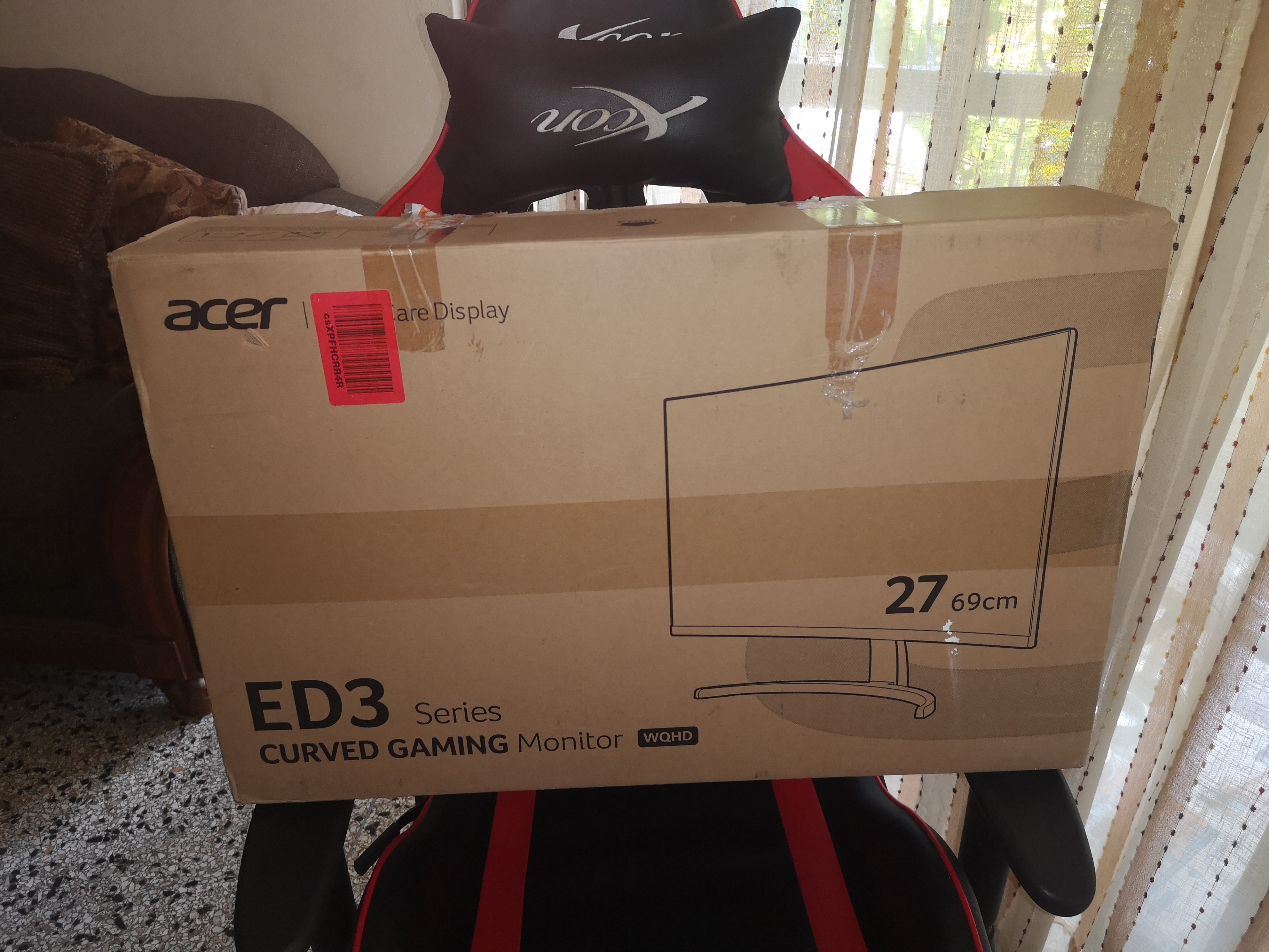 computadoras y laptops - Monitor Acer ED273U Colores nítidos y realistas cobran vida con 2560 x 1440p. 0