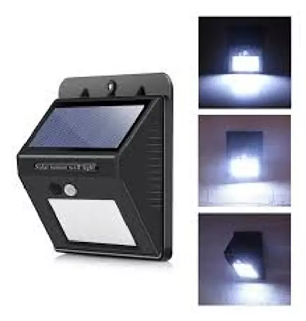 herramientas, jardines y exterior - Luz Solar LED para exteriores, lámpara recargable con Sensor de movimiento  2