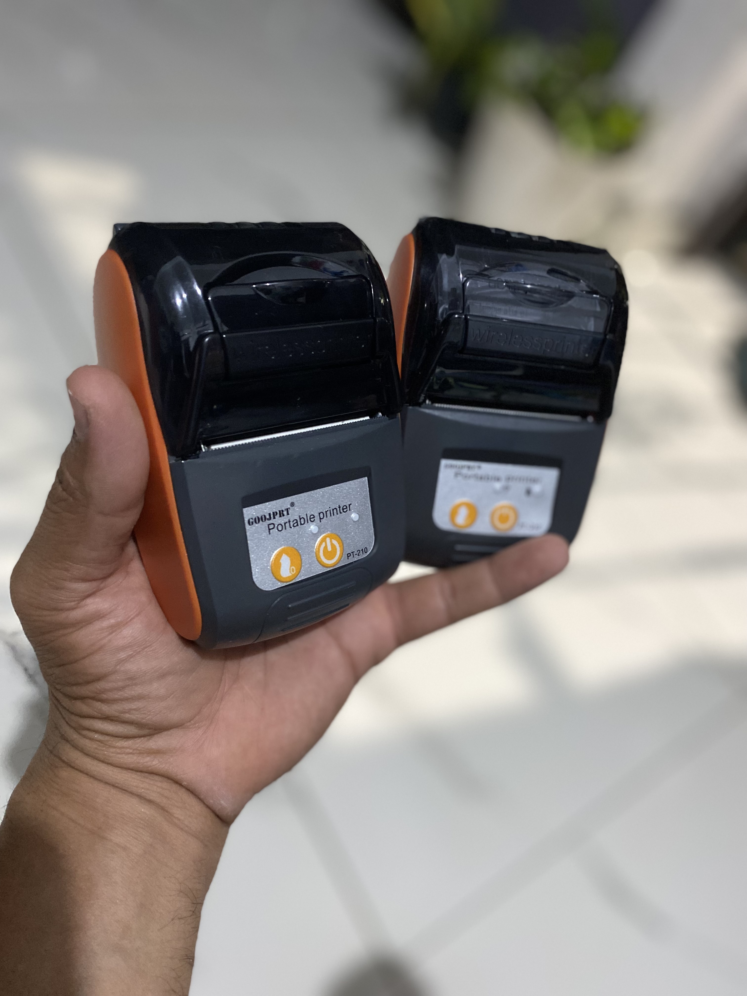 impresoras y scanners - Mini impresora de recibos portátil inteligente con