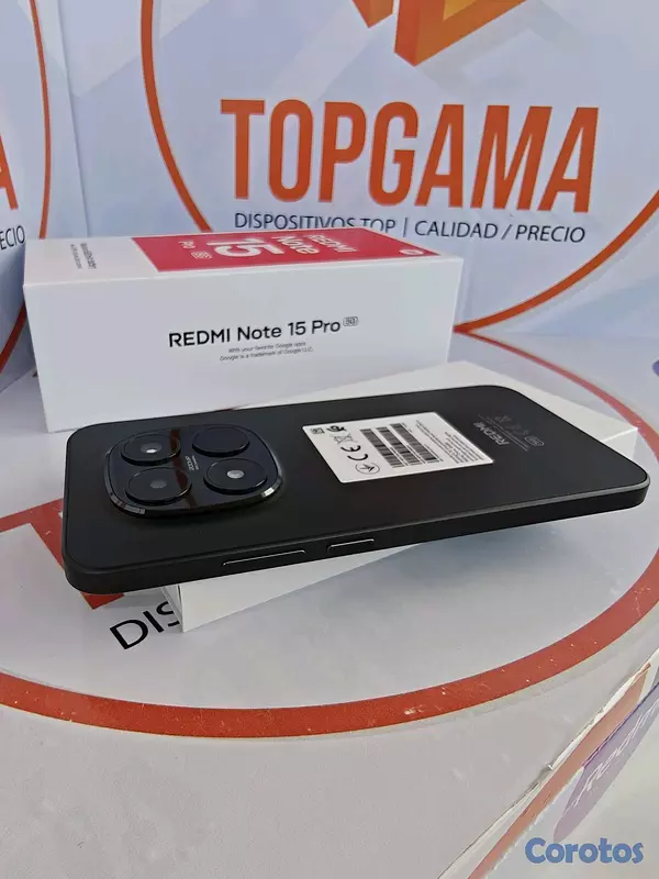 celulares y tabletas - REDMI NOTE 15 PRO 5G, 12GB RAM 512GB ROM 4