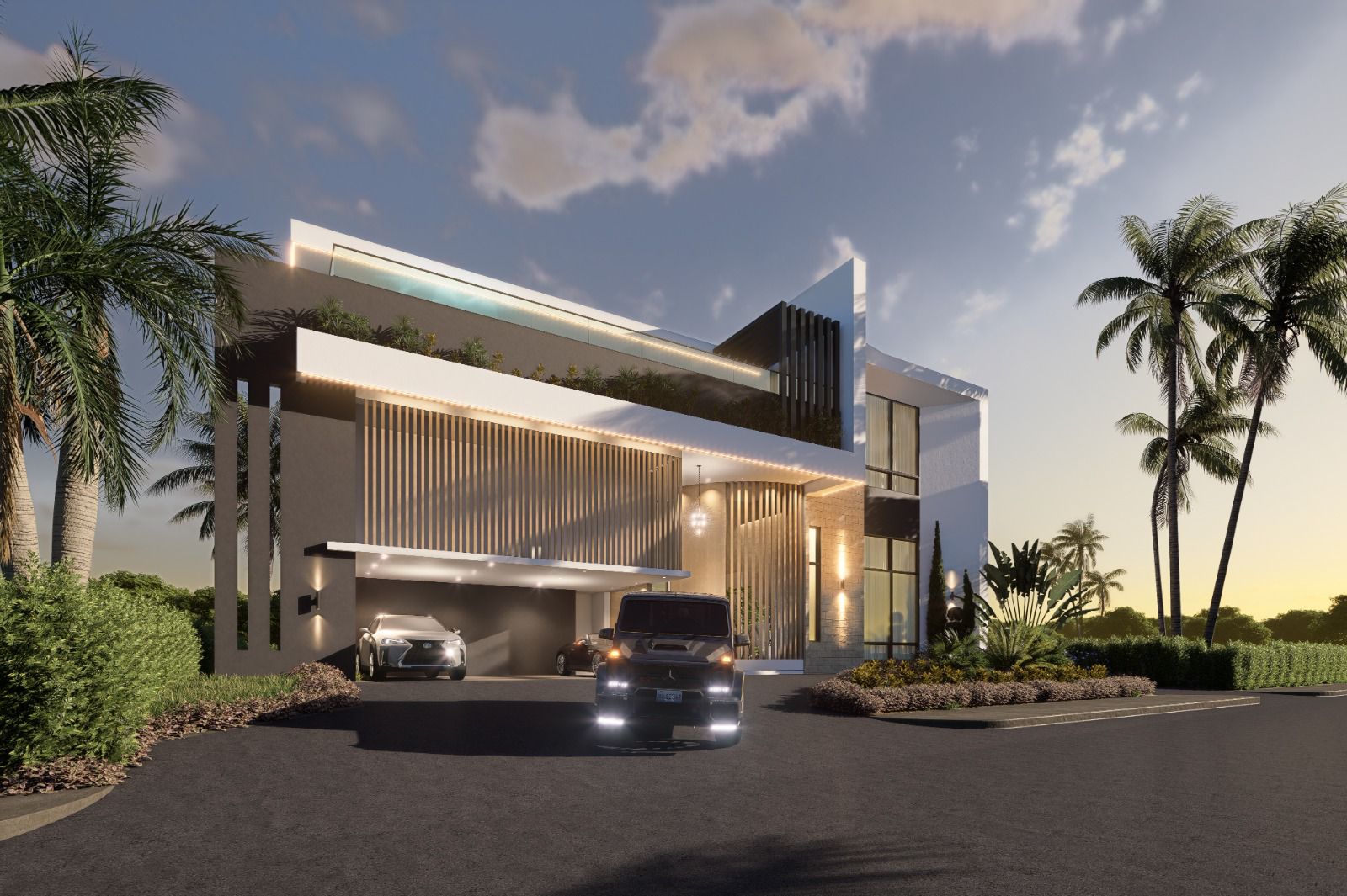 casas vacacionales y villas - Villa en Cap cana Vista al mar y al Golf en Plano 9