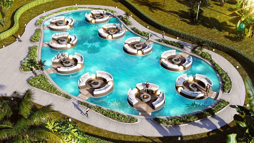 apartamentos - Proyecto en venta Punta Cana #23-1317 un dormitorio, amplias áreas verdes.
 7